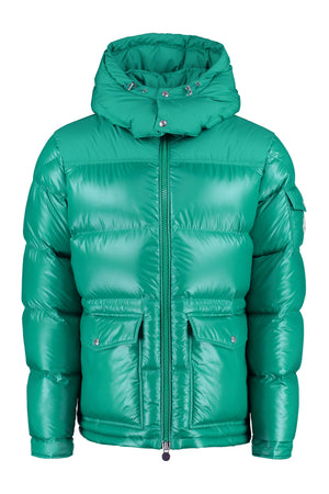 Masaya hooded short down jacket-0